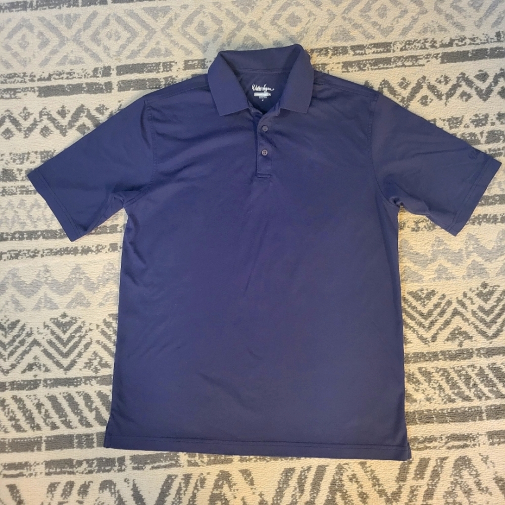 Walter Hagen Hydro-Dri Navy Polo Medium